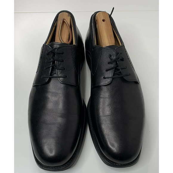 JOHNSTON & MURPHY Plain Toe Oxfords Shoes 9W